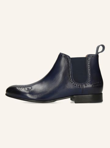 MELVIN & HAMILTON Leder-Chelsea-Boots "Sally 16" in Dunkelblau