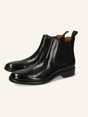 MELVIN & HAMILTON Leren chelseaboots "Clint 7" zwart