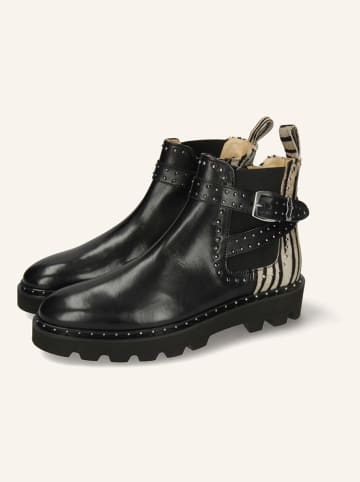 MELVIN & HAMILTON Leren chelseaboots "Susan 68" zwart