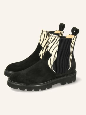 MELVIN & HAMILTON Leder-Chelsea-Boots "Sally 113" in Schwarz