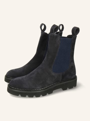 MELVIN & HAMILTON Leren chelseaboots "Sally 186" donkerblauw