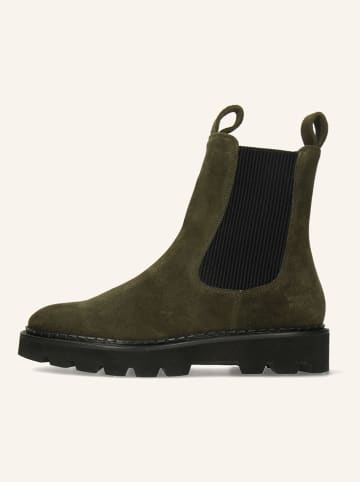 MELVIN & HAMILTON Leder-Chelsea-Boots "Sally 186" in Khaki