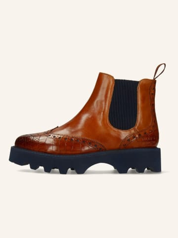 MELVIN & HAMILTON Leder-Chelsea-Boots "Selina 65" in Hellbraun