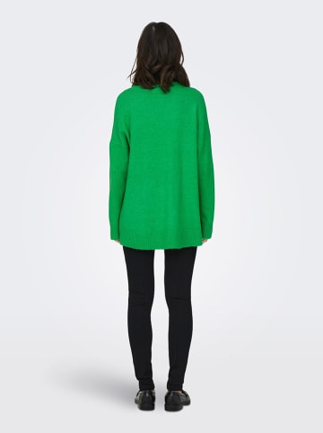 ONLY Sweter w kolorze zielonym