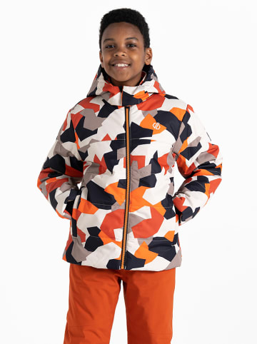 Dare 2b Kurtka narciarska "Liftie" w kolorze biało-czarno-pomarańczowym