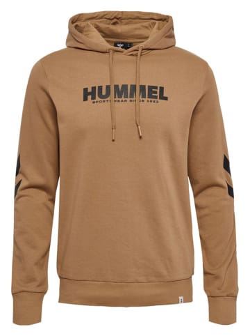 Hummel Hoodie "Legacy" in Hellbraun