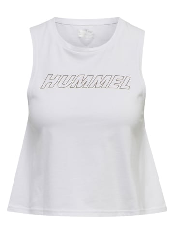 Hummel Topy sportowe (2 szt.) "Cali" w kolorze białym i czarnym