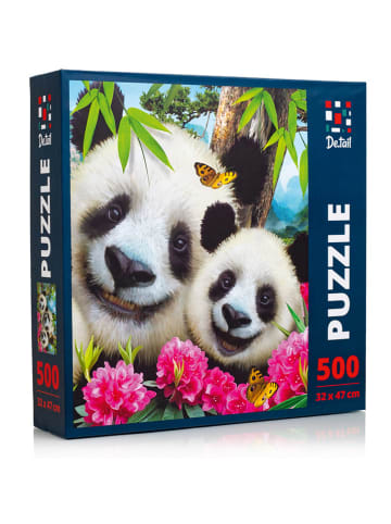 Roter Käfer 500tlg. Puzzle "De.tail Selfie Panda" - ab 8 Jahren