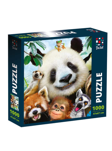 Roter Käfer 1000-częściowe puzzle "De.tail Selfies in Zoo" - 8+