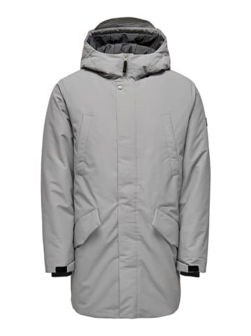 ONLY & SONS Parka "Carl" w kolorze szarym