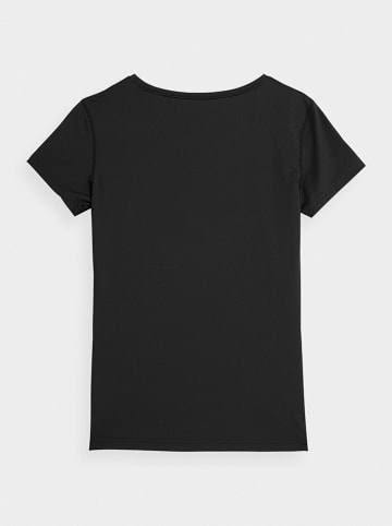 4F Koszulka sportowa w kolorze czarnym