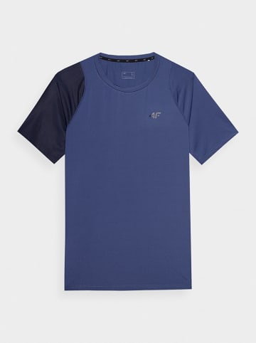 4F Koszulka sportowa w kolorze niebieskim