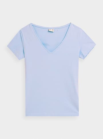 4F Koszulka w kolorze błękitnym