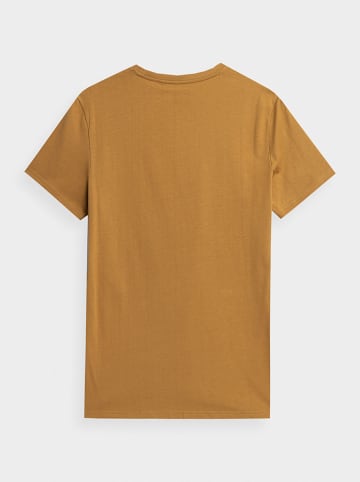 4F Koszulka w kolorze jasnobrązowym