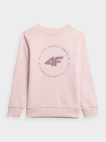 4F Sweatshirt lichtroze