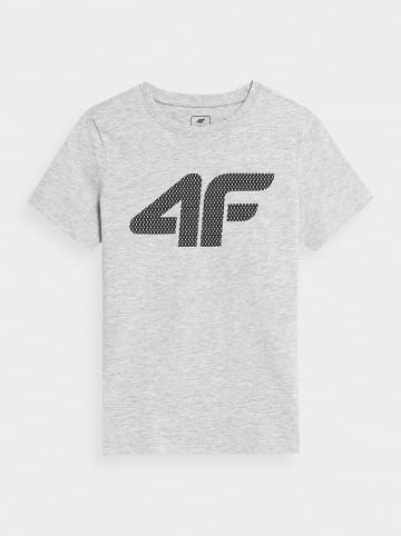 4F Koszulka w kolorze szarym