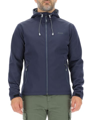 Jeep Softshelljacke in Dunkelblau