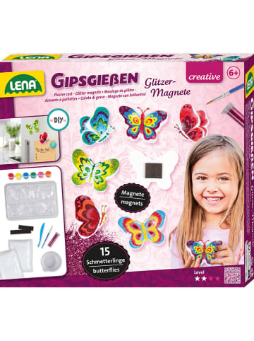 LENA Gipsgießen "Glitter Schmetterlinge" - ab 8 Jahren
