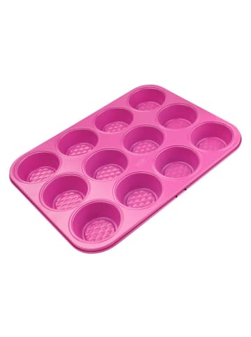 Tasty Muffin-Backform in Pink - (B)35,5 x (H)27 cm