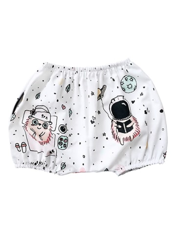 Lullalove Shorts in Weiß/ Schwarz