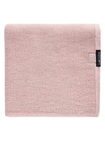 Lullalove Woll-Wickeldecke in Rosa