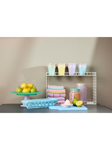 Miss Étoile Koszyk w kolorze niebieskim na owoce - 30 x 11 cm