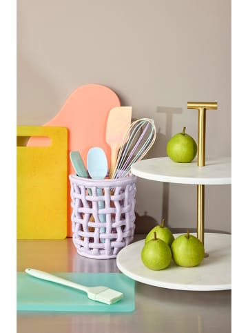 Miss Étoile 2-delige set: pannenlikkers turquoise - (L)21,5 cm