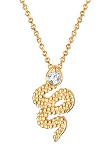 Saint Francis Crystals Vergold. Halskette mit Anhänger - (L)45 cm