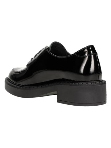 Wojas Skórzane trzewiki w kolorze czarnym