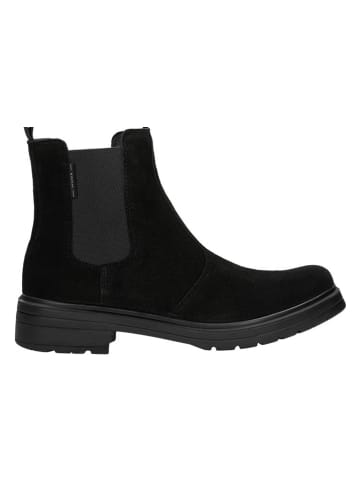 Wojas Leren chelseaboots zwart