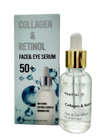 Peptid+ Gesichtsserum "Collagen & Retinol", 30 ml