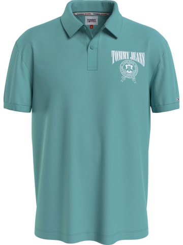 Tommy Hilfiger Koszulka polo w kolorze turkusowym
