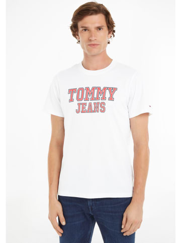 TOMMY JEANS Koszulka w kolorze białym