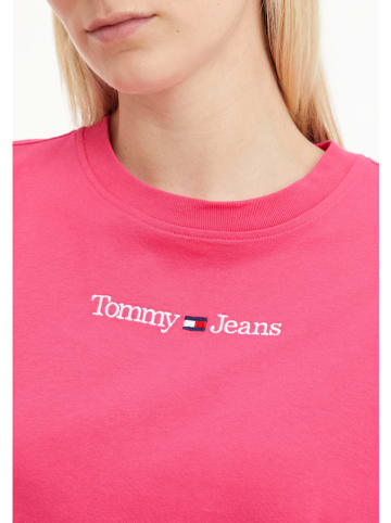 TOMMY JEANS Koszulka w kolorze różowym