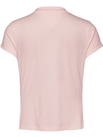 Tommy Hilfiger Koszulka "Essential" w kolorze jasnoróżowym