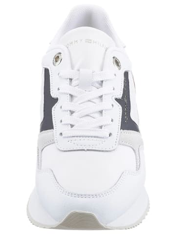 Tommy Hilfiger Sneakers in Weiß/ Anthrazit