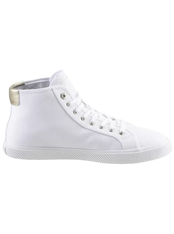 Tommy Hilfiger Sneakersy w kolorze złoto-białym