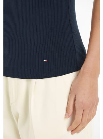 Tommy Hilfiger Top w kolorze granatowym