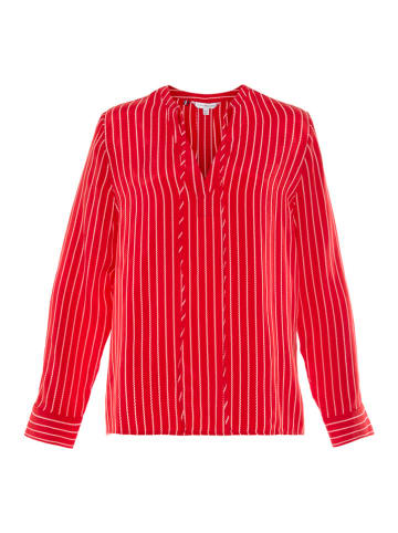 Tommy Hilfiger Bluse in Rot/ Weiß