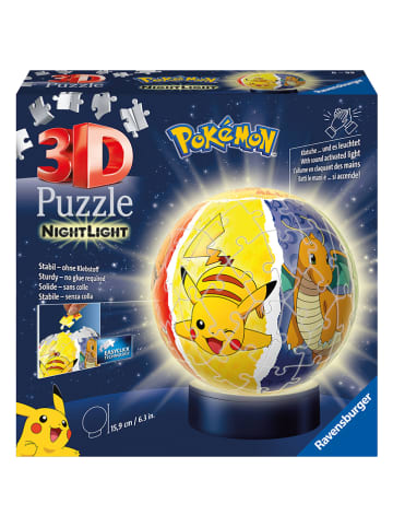 Ravensburger 72-delige 3D-puzzel "Nachtlicht Pokémon" - vanaf 6 jaar