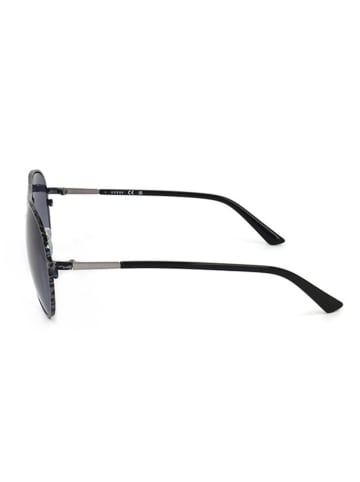 Guess Damskie okulary przeciwsłoneczne w kolorze antracytowo-granatowym