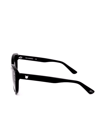 Karl Lagerfeld Dameszonnebril zwart/paars