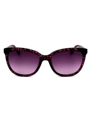 Karl Lagerfeld Damskie okulary przeciwsłoneczne w kolorze fioletowym