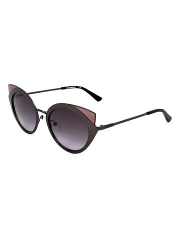 Karl Lagerfeld Damskie okulary przeciwsłoneczne w kolorze czarnym