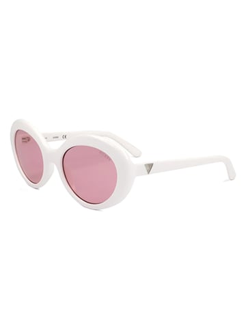 Guess Damskie okulary przeciwsłoneczne w kolorze białym