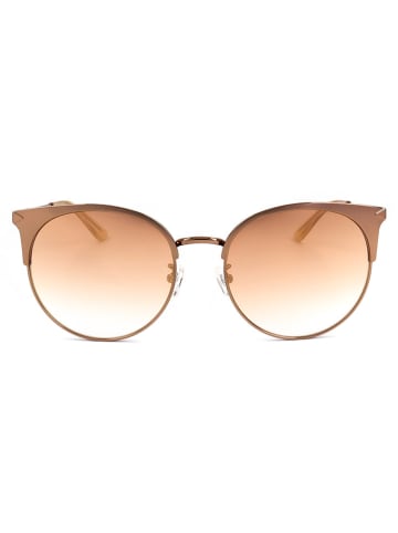 Guess Damskie okulary przeciwsłoneczne w kolorze pomarańczowo-jasnobrązowym