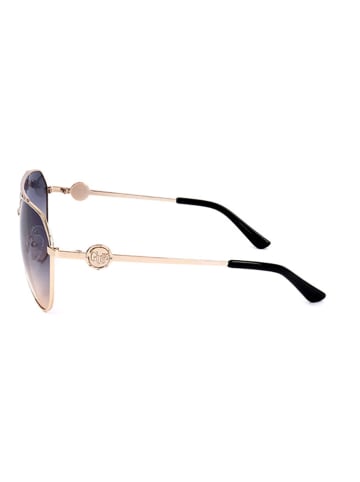 Guess Damskie okulary przeciwsłoneczne w kolorze złotym