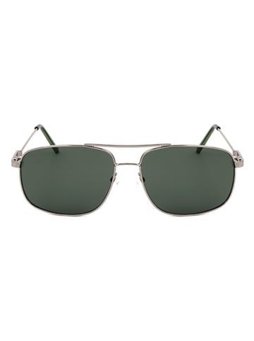 Guess Herren-Sonnenbrille in Silber/ Schwarz