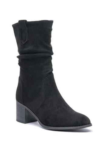 Foreverfolie Stiefeletten in Schwarz