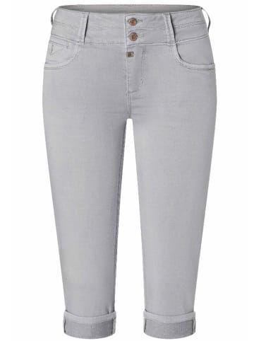 Timezone Jeans-Caprihose in Grau